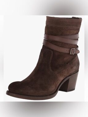 New Frye Jane Strappy Short Booties Size 9.5